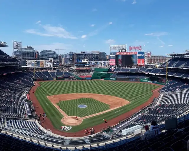 Nats Park Group Night — sweet 16 party idea