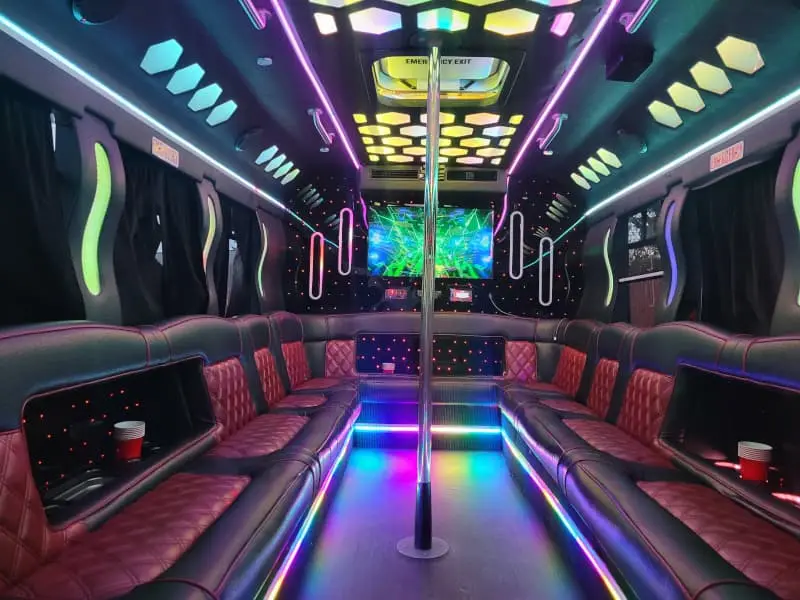 Wildfire Washington DC party bus service for Capitol Hill celebrations — 20-22 passengers