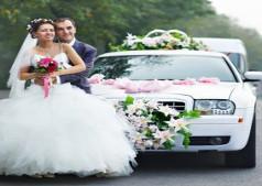WEDDINGS — party bus & limo rental