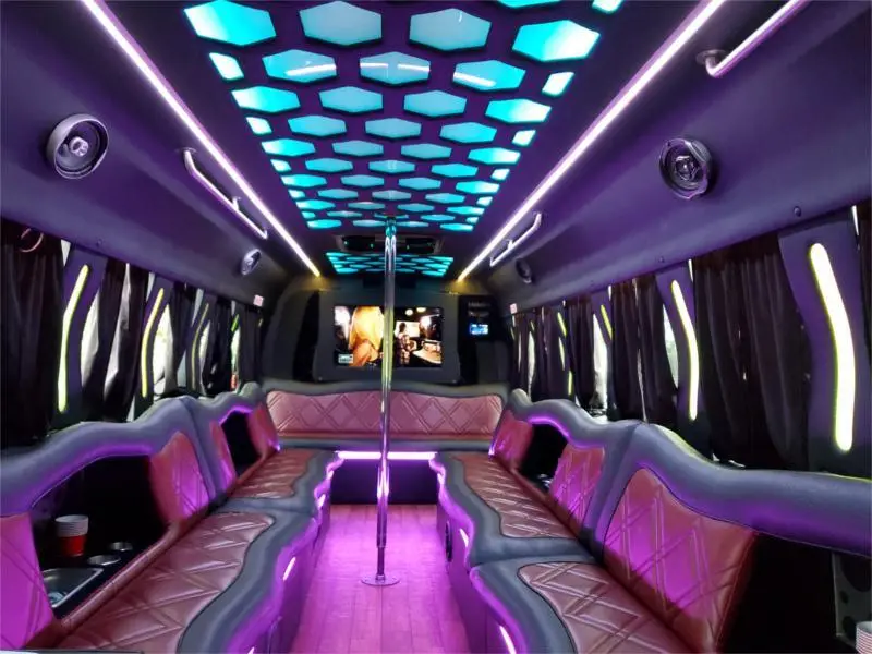 25 Pax Fireball party bus