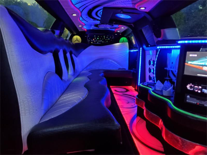 Mercedes Limo — Just Limos party bus rental DC, Baltimore, Northern VA
