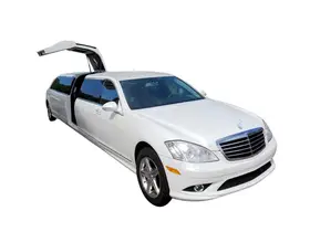 Mercedes limousine interior