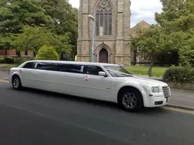 Chrysler 300 limousine interior