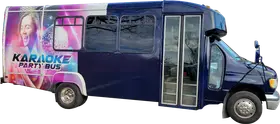 Thunder party bus interior