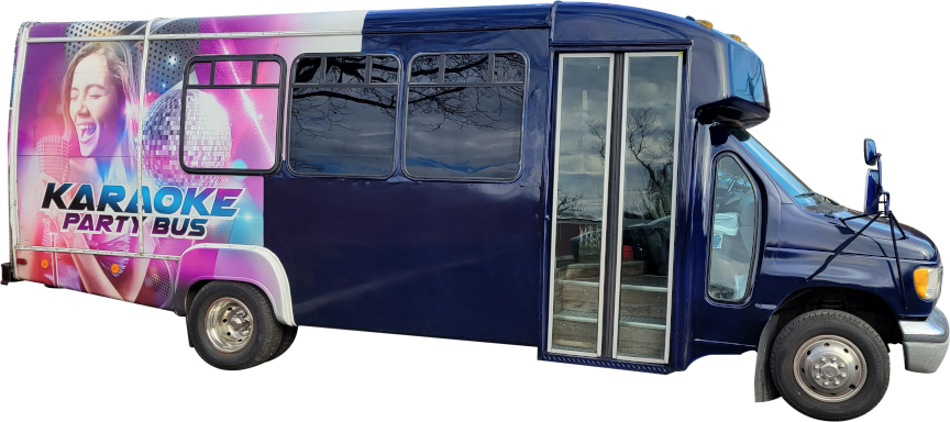 14–16 Pax Thunder Party Bus — Just Limos party bus rental DC, Baltimore, Northern VA