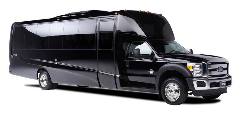 23–25 Pax Fireball Party Bus — Just Limos party bus rental DC, Baltimore, Northern VA