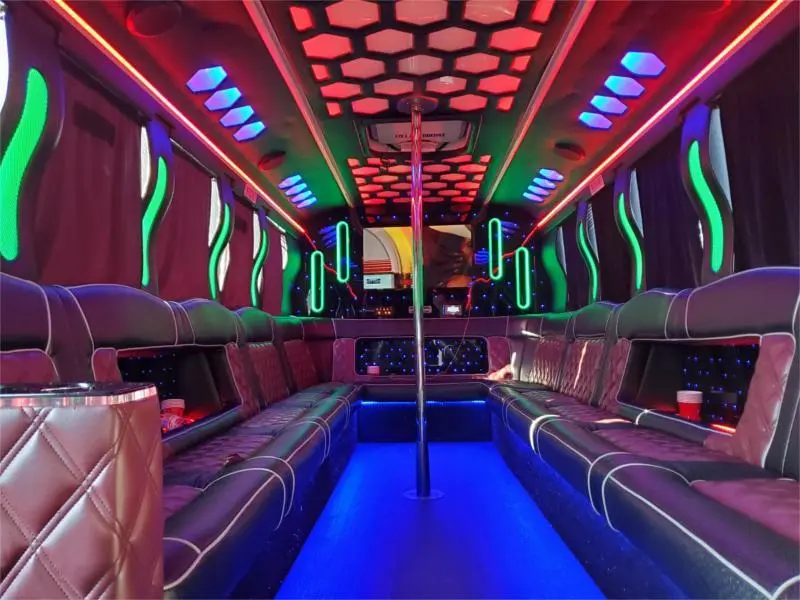 23-25 Pax Hurricane party bus