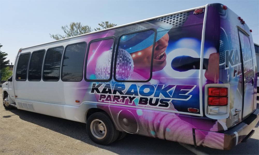 Karaoke party bus — Just Limos