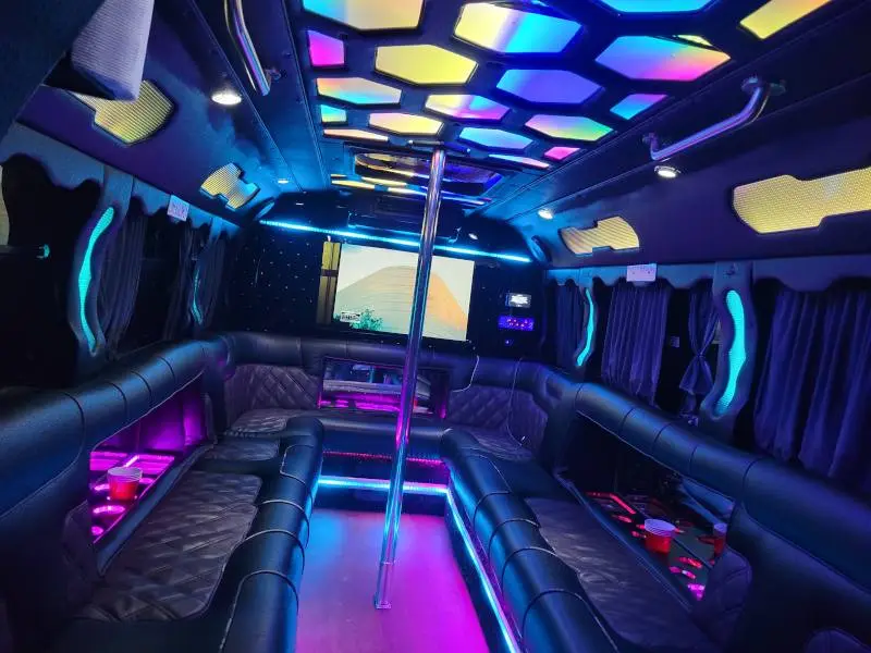 10 Pax Tornado party bus