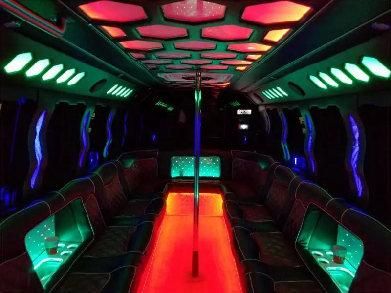 23-25 Pax Volcano party bus